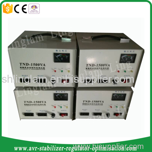 1500va single-phase voltage regulator