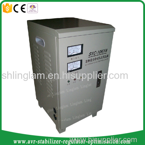 automatic voltage regulator 10kva servo motor