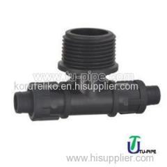 PP Offtake Tee With Male Thread DIN (Irrigation)