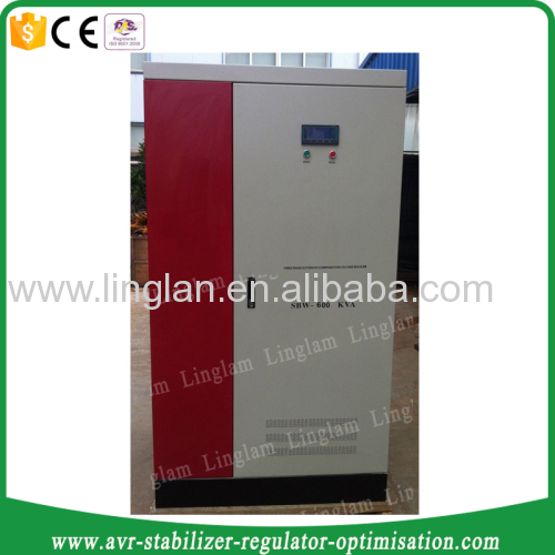 600kva 3 phase industrial automatic voltage regulator