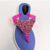 Rhinestone Decorate New Design Lady Slipper Lady Fashion Flip Flops
