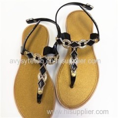 Ladies Sandals Pvc Material Open-toed Breathable Comfortable Special Design Sandals