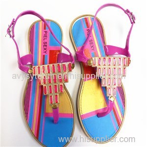 Special Design Fancy Colorful Ladies Sandals Outdoor Open-toed Women Footwear Sandals