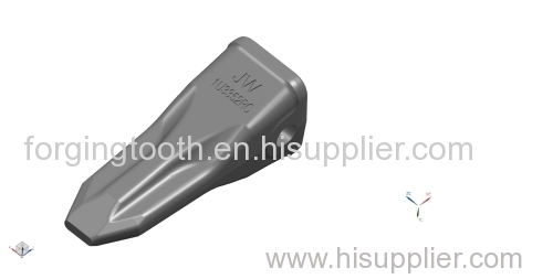 Rock chisel bucket teeth