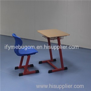 Mold Plate Single School Desk