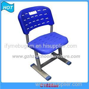 Plastic Single Height Adjustable School Chair