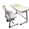 MDF Double Height Adjustable School Desk