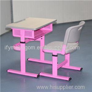 MDF Single Height Adjustable School Desk