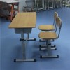 Mold Plate Double Height Adjustable School Desk Chair