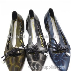 Pvc Durable Fashion Dedign Ladies Single Shoe Sandals Popular In The Market High Quality Sandals