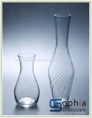 glass single flower vases