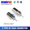 RF CRIMP TYPE F WIRE CONNECTOR