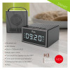 Wireless waterproof Bluetooth speaker with APP control alarm clock