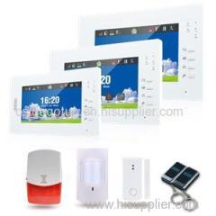 Full Touch Screen Wireless Alarm System