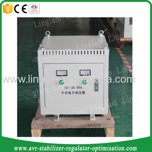 copper transformer dry type 25kva