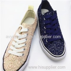2016 Ladies' Canvas With Beautiful Lace Comfortable Canvas Special Canvas