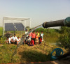 Agriculture irrigation application 5.5KW solar water pump system