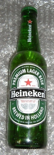 European Heineken Lager beer