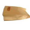 Customizable Brown Kraft Sharp Bottom Paper Bags