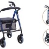 Knock Down 4-Wheel Aluminum Rollator (2403)