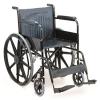 #JL972B - Economic Manual Wheelchair With MAG Rear Wheels & Detachable Footrests