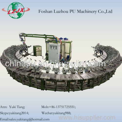China Machinery Manufacturer Foam Insole Outsole Machine PU Foaming Machine