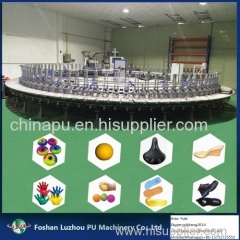 Shoe Moulding Machinery PU pouring shoe machine