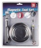 3 Pack Magnetic Tool Set - Includes 4 1/4&quot; Magnetic Parts Tray & 1-1/4&quot; Diameter Telescoping Inspection Mirror and 5lbs