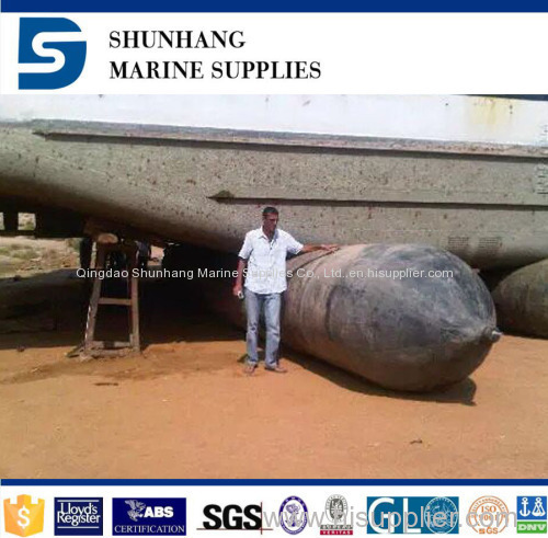 Airbag for ship launching with full set of technical support