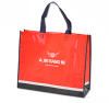 Supermarket Folding Nylon Bag Pouch Tote Reusable Shopping Bag With Zipper