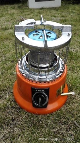Portable gas heater and cooker