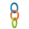IKING Pet Invincible Three Color Chains Rubber Dog Interactive Toys (Colors Vary)