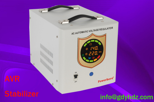 8000VA AVR full power Stabilizer relay digital automatic voltage Regualtor with wide input voltage range FACTORY