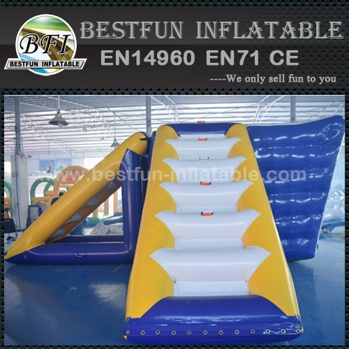 Aqua Floating Island Climbing Tower Slide