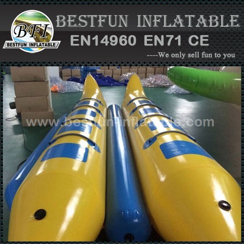 Commercial Grade Two Tubes Inflatable Banana Boat