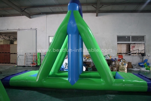 Inflatable airflow pool obstacle course inflatable swing