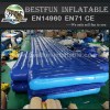 Inflatable floating air tumble track