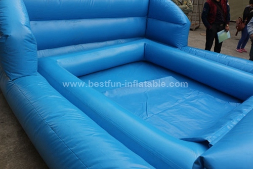 Inflatable triple hippo water slides