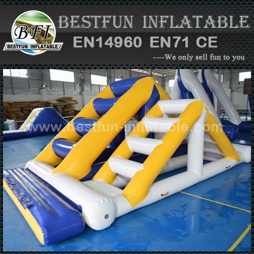 Inflatable water jungle slide game