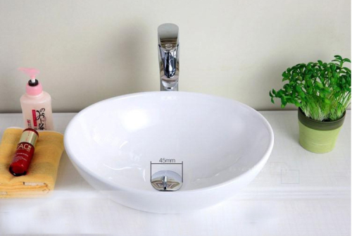 Sanitary ware Popular Ceramic White Color Counter top Art BASIN