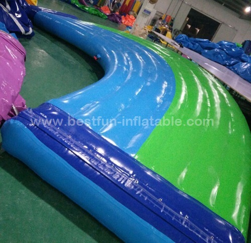 Ocean Wave Curved inflatables commercial water park