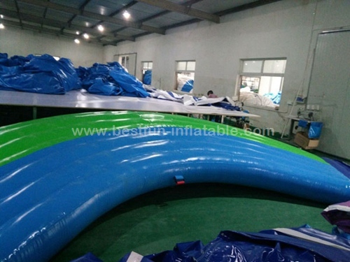 Ocean Wave Curved inflatables commercial water park