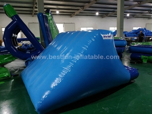 PVC Tarpaulin Inflatable Slope For Aqua Park