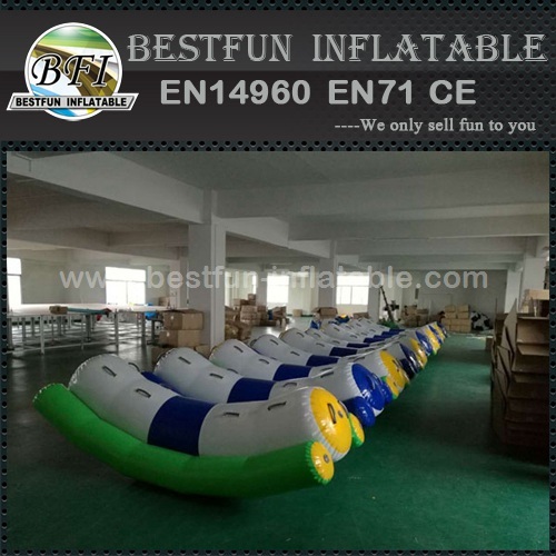 Single Tube Inflatable Water Totter Rocker