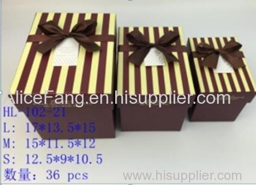 hl-102-21 3pcs/set paper box