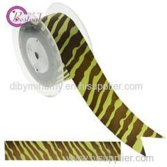 Animal Stripe Printed Ribbons