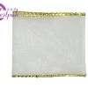 Metallic Edge Organza Sheer Ribbons