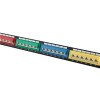 UTP Patch Panel 24Port 45degree Colored