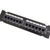 UTP Cat.5e Patch Panel 12Port Wall Mounted