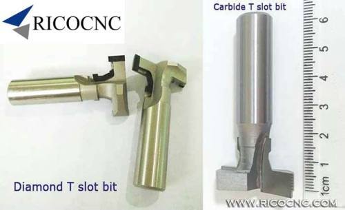 Customized T Slot Slatwall Router Cutter Bits for Slat Wall Grooving